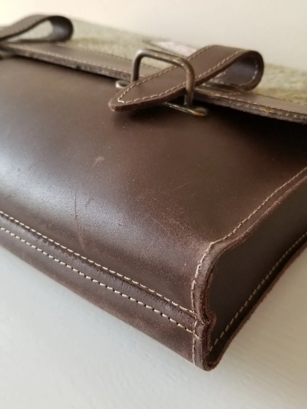 Harris Tweed Messenger Bag Crossbody